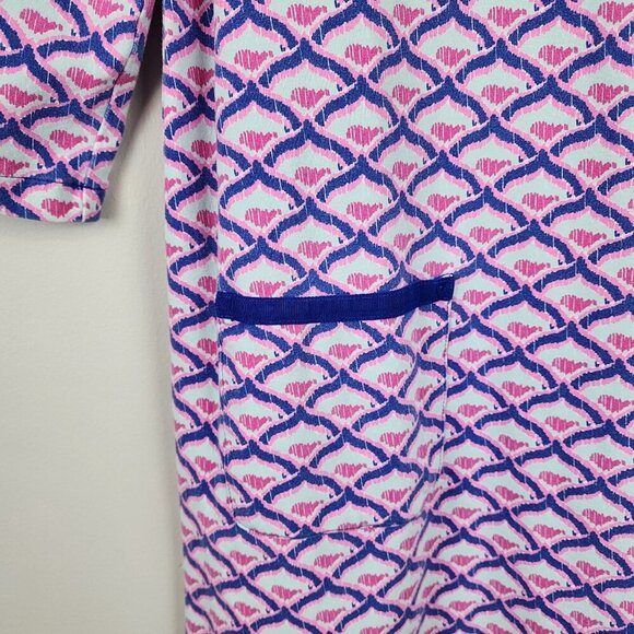Vineyard Vines girls sz XL / 16 whale tail shift dress with pockets - Picture 2 of 9